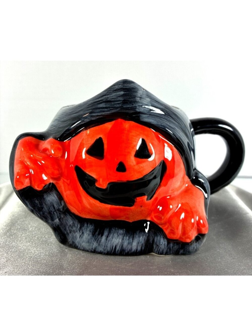 Hyde & EEK! Pumpkin Jack O Lantern Hooded Halloween Mug 12 Oz Target 2023 New